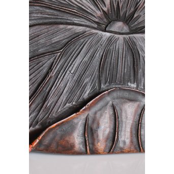 蓮の煎茶盆　K566 