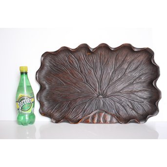 蓮の煎茶盆　K566 