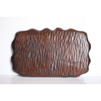 蓮の煎茶盆　K566 