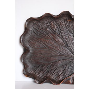 蓮の煎茶盆　K566 