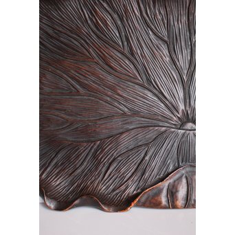 蓮の煎茶盆　K566 