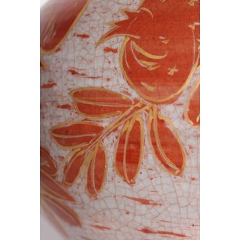 斎藤三郎 金蘭手 柘榴文壺　S3018 