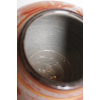 斎藤三郎 金蘭手 柘榴文壺　S3018 