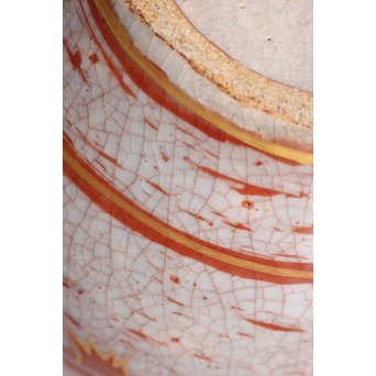 斎藤三郎 金蘭手 柘榴文壺　S3018 