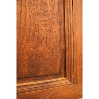 ピンクにかわガラスの格子付総欅ガラス戸 2枚1組　GD1072Y 