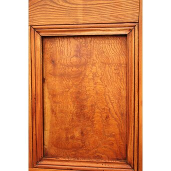 ピンクにかわガラスの格子付総欅ガラス戸 2枚1組　GD1072Y 