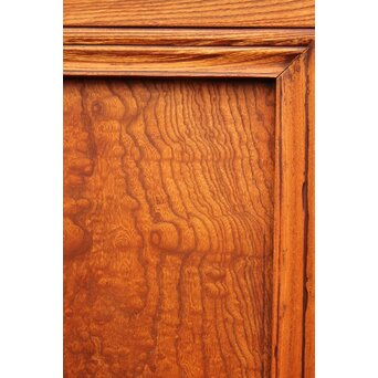 ピンクにかわガラスの格子付総欅ガラス戸 2枚1組　GD1072Y 