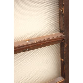 ダイア緑色ガラス欄間 2枚1組　R2205 