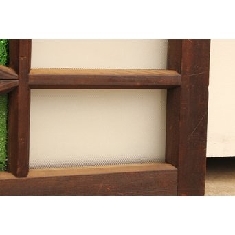 ダイア緑色ガラス欄間 2枚1組　R2205 