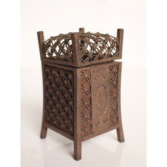 明珍宗春 七宝透鉄香炉　K573 