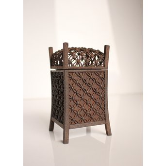 明珍宗春 七宝透鉄香炉　K573