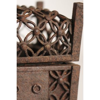 明珍宗春 七宝透鉄香炉　K573 