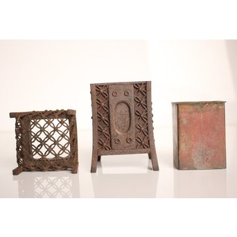 明珍宗春 七宝透鉄香炉　K573 