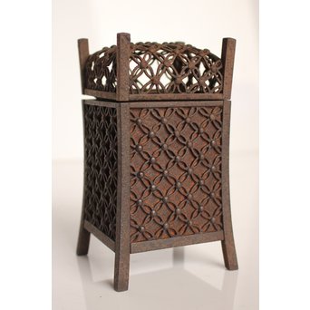 明珍宗春 七宝透鉄香炉　K573 