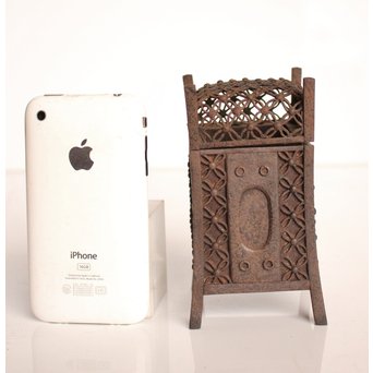 明珍宗春 七宝透鉄香炉　K573 