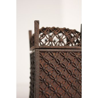 明珍宗春 七宝透鉄香炉　K573 