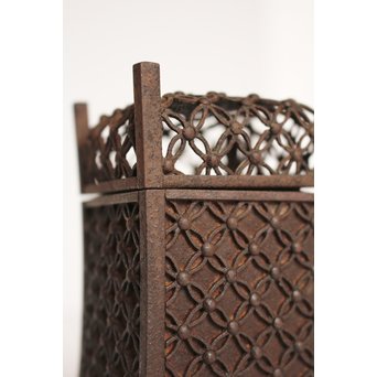 明珍宗春 七宝透鉄香炉　K573 