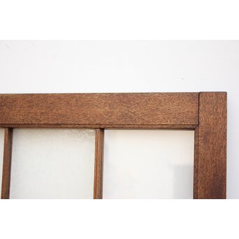 薔薇型色ガラス戸 2枚1組　GD1074Y 