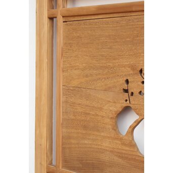 長尺特大 桐透かし欄間 2枚1組　R2213 