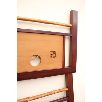 在銘 ツボツボ透かし欄間 2枚1組　R2215 