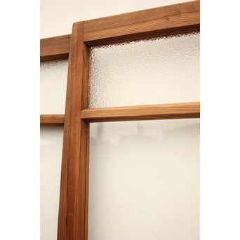 色ガラスの細分ガラス戸 4枚1組　GD1076 