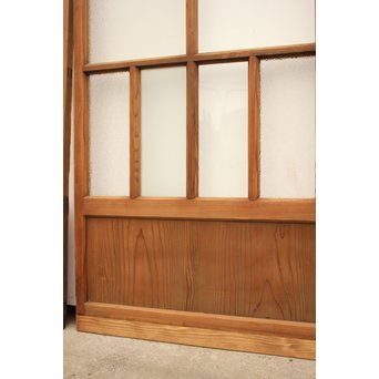 色ガラスの細分ガラス戸 4枚1組　GD1076 