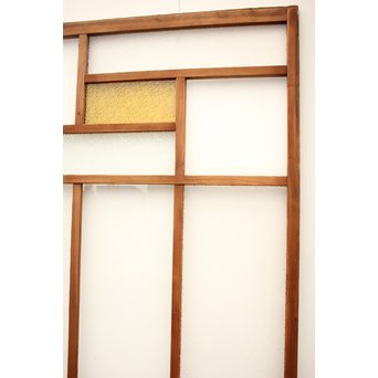 色ガラスの細分ガラス戸 4枚1組　GD1076 