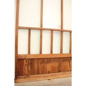 色ガラスの細分ガラス戸 4枚1組　GD1076 