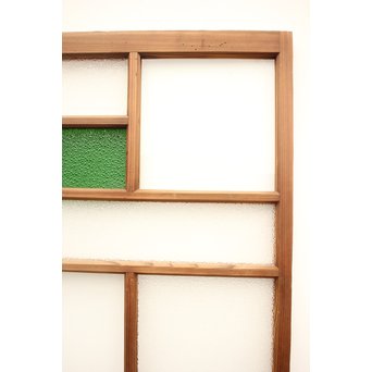 色ガラスの細分ガラス戸 4枚1組　GD1076 