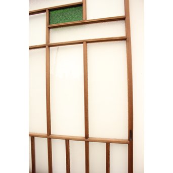 色ガラスの細分ガラス戸 4枚1組　GD1076 