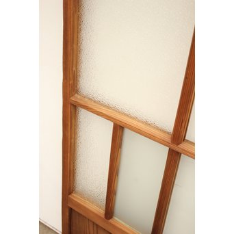 色ガラスの細分ガラス戸 4枚1組　GD1076 