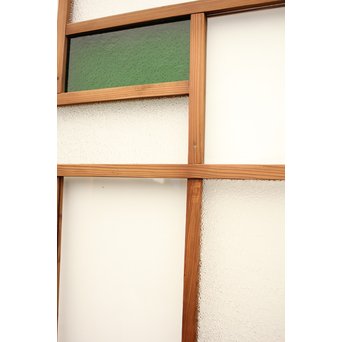 色ガラスの細分ガラス戸 4枚1組　GD1076 