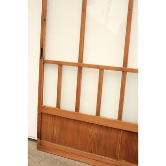 色ガラスの細分ガラス戸 4枚1組　GD1076 