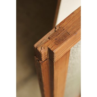 色ガラスの細分ガラス戸 4枚1組　GD1076 