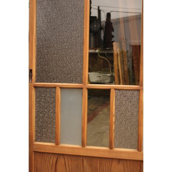 色ガラスの細分ガラス戸 4枚1組　GD1076 