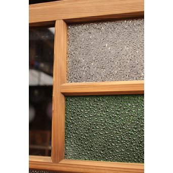 色ガラスの細分ガラス戸 4枚1組　GD1076 