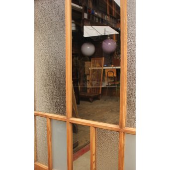 色ガラスの細分ガラス戸 4枚1組　GD1076 