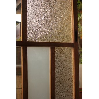 色ガラスの細分ガラス戸 4枚1組　GD1076 