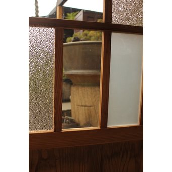 色ガラスの細分ガラス戸 4枚1組　GD1076 