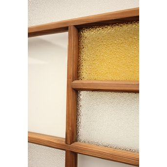 色ガラスの細分ガラス戸 4枚1組　GD1076 