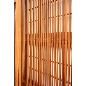 8枚組 障子枠付クリアガラス格子戸　L900Y 