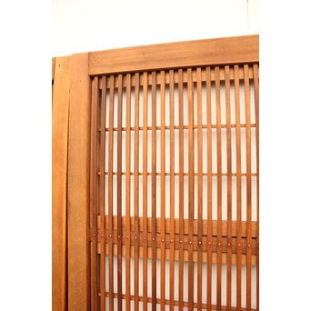 8枚組 障子枠付クリアガラス格子戸　L900Y 