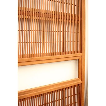 8枚組 障子枠付クリアガラス格子戸　L900Y 