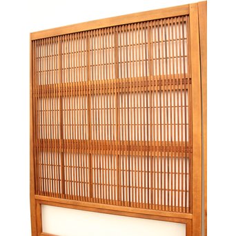 8枚組 障子枠付クリアガラス格子戸　L900Y 