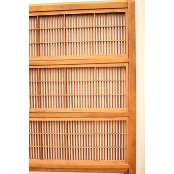 8枚組 障子枠付クリアガラス格子戸　L900Y 