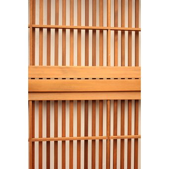 8枚組 障子枠付クリアガラス格子戸　L900Y 