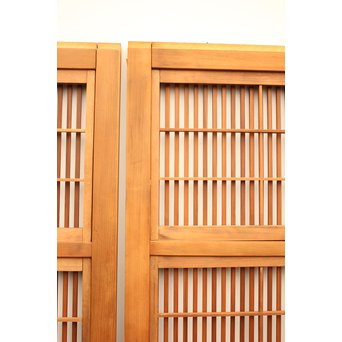 8枚組 障子枠付クリアガラス格子戸　L900Y 