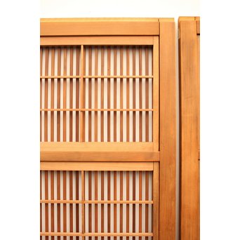 8枚組 障子枠付クリアガラス格子戸　L900Y 