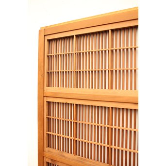 8枚組 障子枠付クリアガラス格子戸　L900Y 