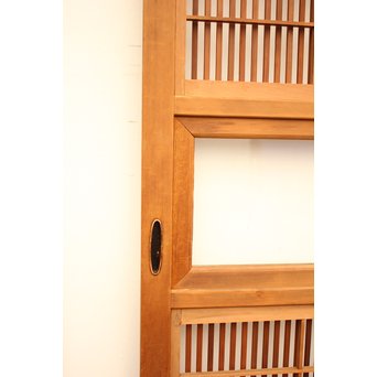 8枚組 障子枠付クリアガラス格子戸　L900Y 